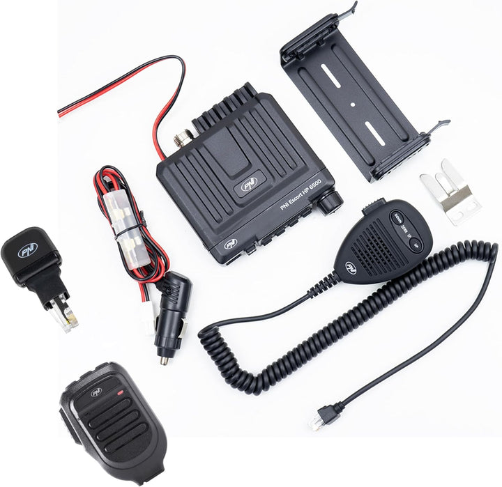 CB-Radiosender PNI Escort HP 6500 und zusätzlicher Mikrofon-Dongle mit Bluetooth PNI Mike 65 im Lief