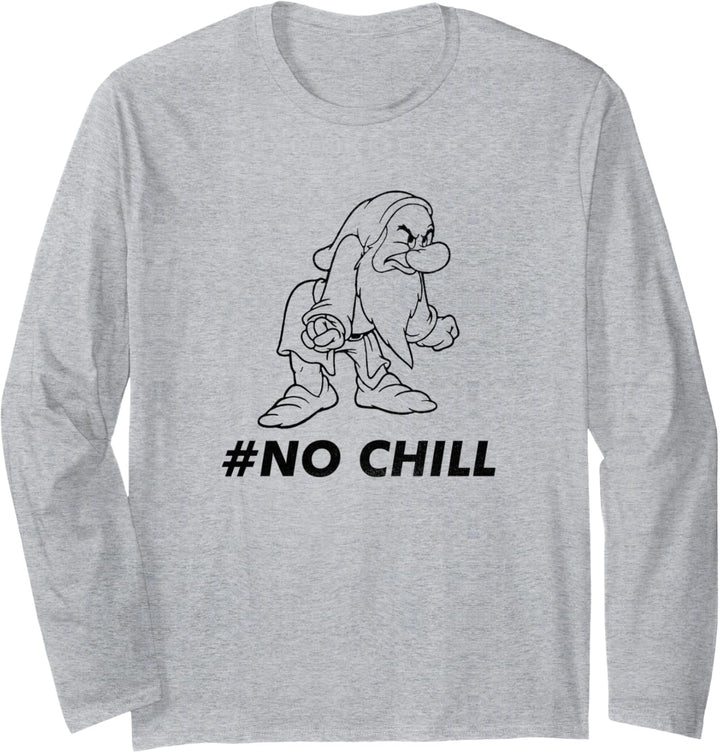 Disney Snow White Grumpy No Chill Langarmshirt
