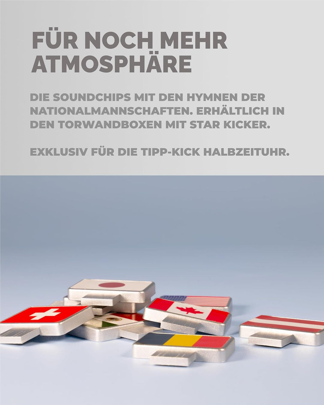 TIPP-KICK Halbzeituhr mit Toranzeige & Soundfunktion I Deine eigene Anzeigetafel für aktuelle Spiels