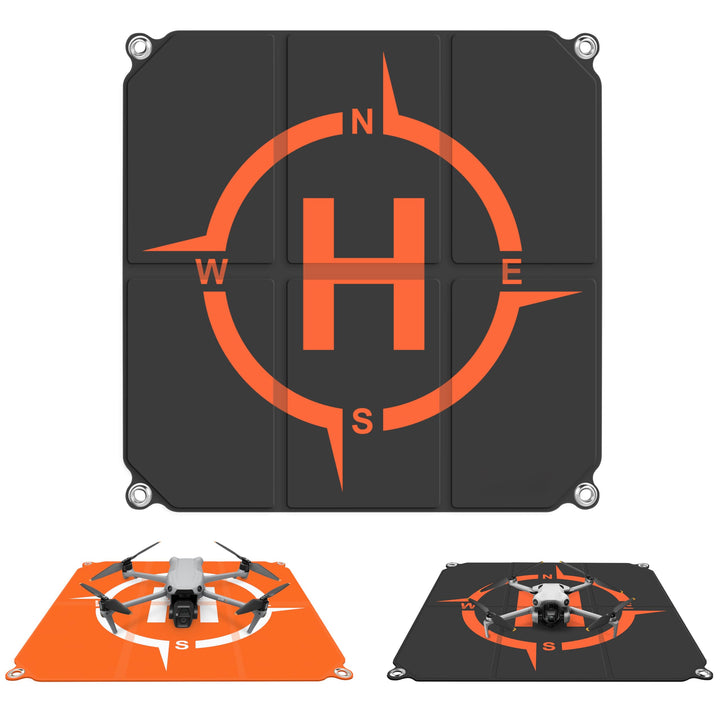 Drohnen-Landeplatz,faltbares doppelseitiges wasserdichtes Universal Helipad (22in/55cm) für DJI Mini