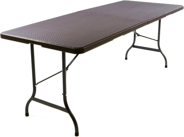 Nexos Klapptisch 183 x 76 x 74 cm Partytisch Catering Gartentisch klappbar Campingtisch bis 170 kg s