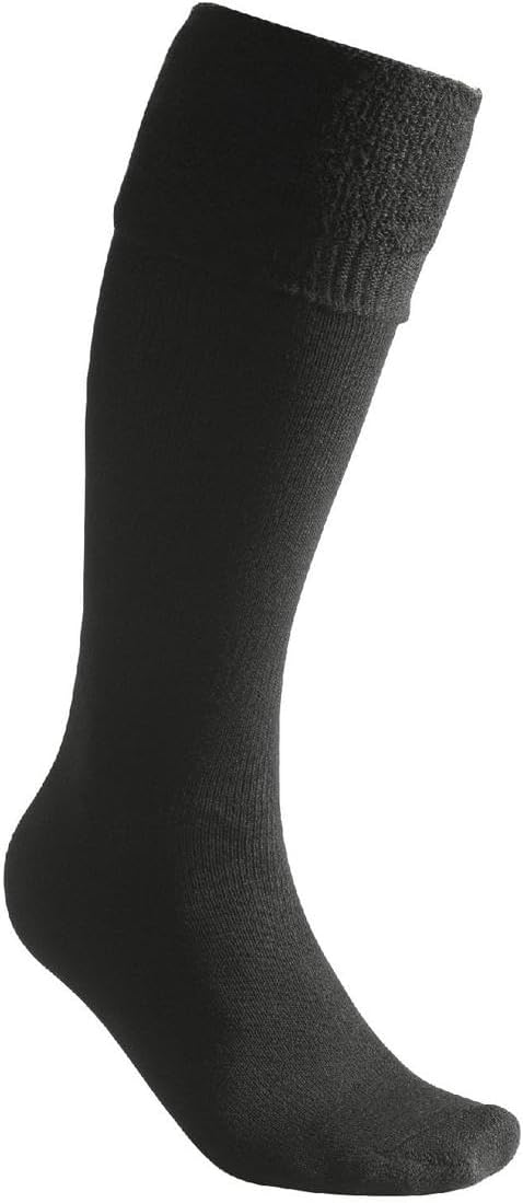 Woolpower 400 Knee High Socks - Merino Thermo Socken/Strümpfe 40-44 Schwarz, 40-44 Schwarz