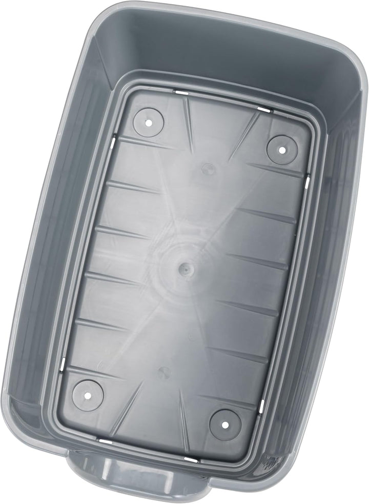 Ferplast Outdoor Hundehütte KENNY MINI Hundehütte aus schlag- und UV-beständigem Thermoplast, Draina