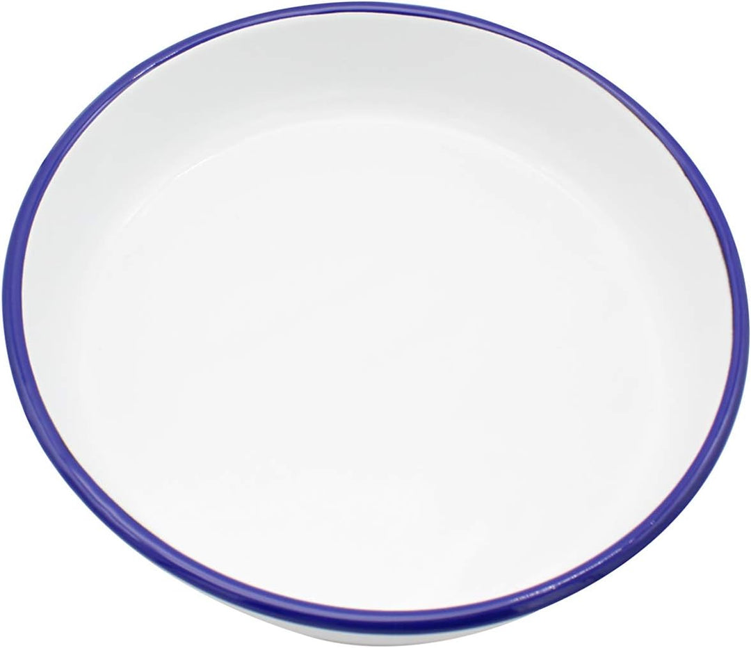 Karl Krüger 442F/20/1 B Husum, Weiss mit Blauem Rand, Ø 20 cm Schale, 5,5cm tief Ø 20 cm, 5,5 cm tie