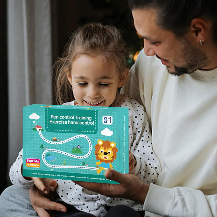 Letter Plotter Buch für Kleinkinder, Handschrift Übungsheft für Kleinkinder, Übungsheft zum Zeichnen
