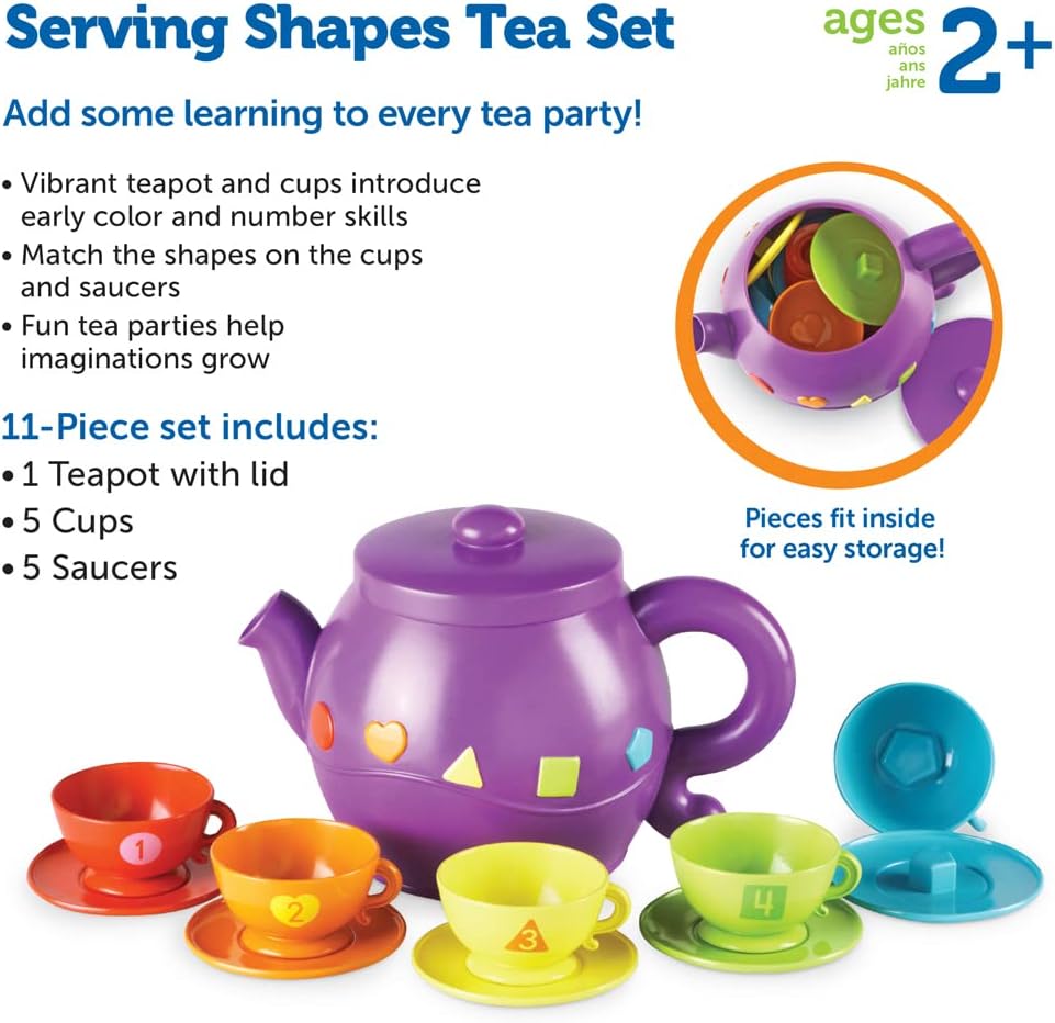 Learning Resources Tee-Set „Geometrische Formen“