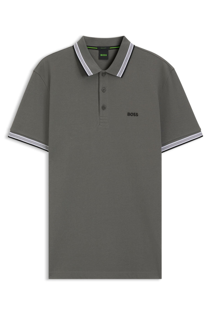 BOSS Green Herren Poloshirt Paddy 3XL Light/Pastel Grey54, 3XL Light/Pastel Grey54