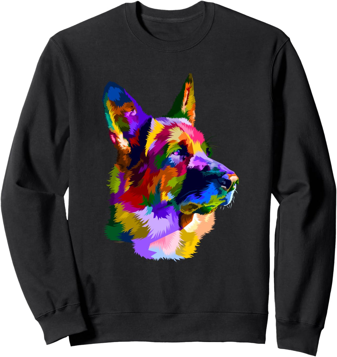 Weisser Schweizer Schäferhund, weisse Schweizer Schäferhunde Sweatshirt