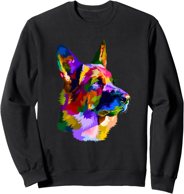 Weisser Schweizer Schäferhund, weisse Schweizer Schäferhunde Sweatshirt