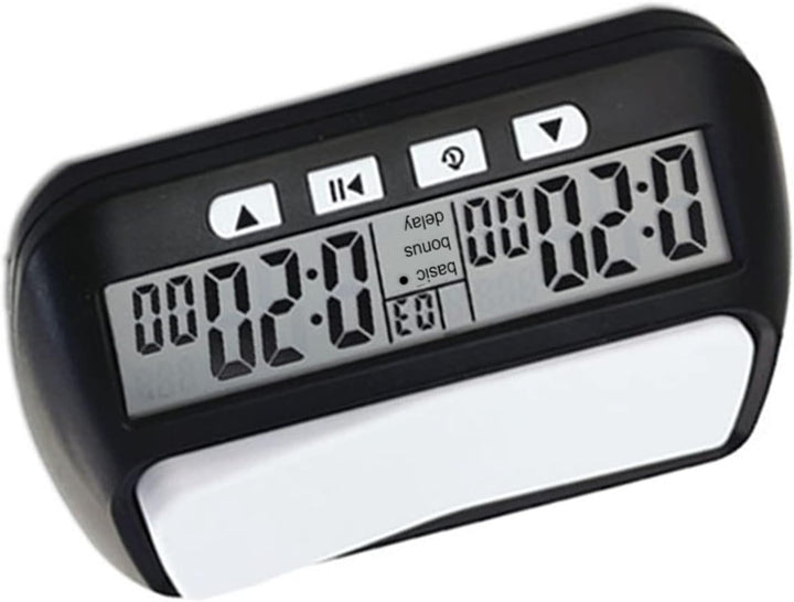 Septpenta LEAP Schachuhr, ABS Display Schachuhr, Digitaler Schachtimer, Tonalarmfunktion, Schachuhr