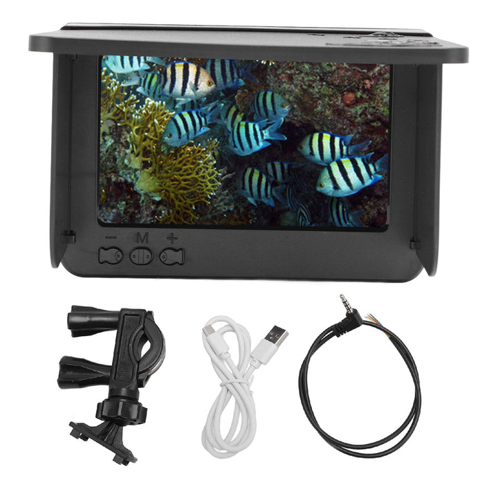 Unterwasser Angeln Kamera Bildschirm, 5.0 Zoll Display Bildschirm 1500cd 3.5MM Port AV Video Anschlu