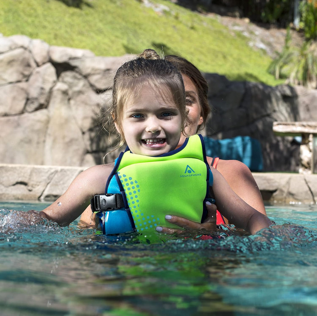 AQUASPHERE Schwimmweste | Schwimmweste für Kinder von 2 bis 6 Jahren, Schwimmweste für Babys und Kin