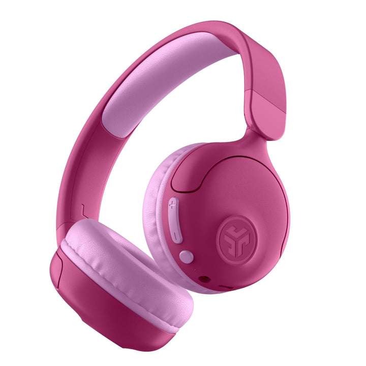 JLab JBuddies Pop Bluetooth Kopfhörer Kinder - 48+ Std. Spielzeit &amp; Kabelgebunden, Lautstärkesicher