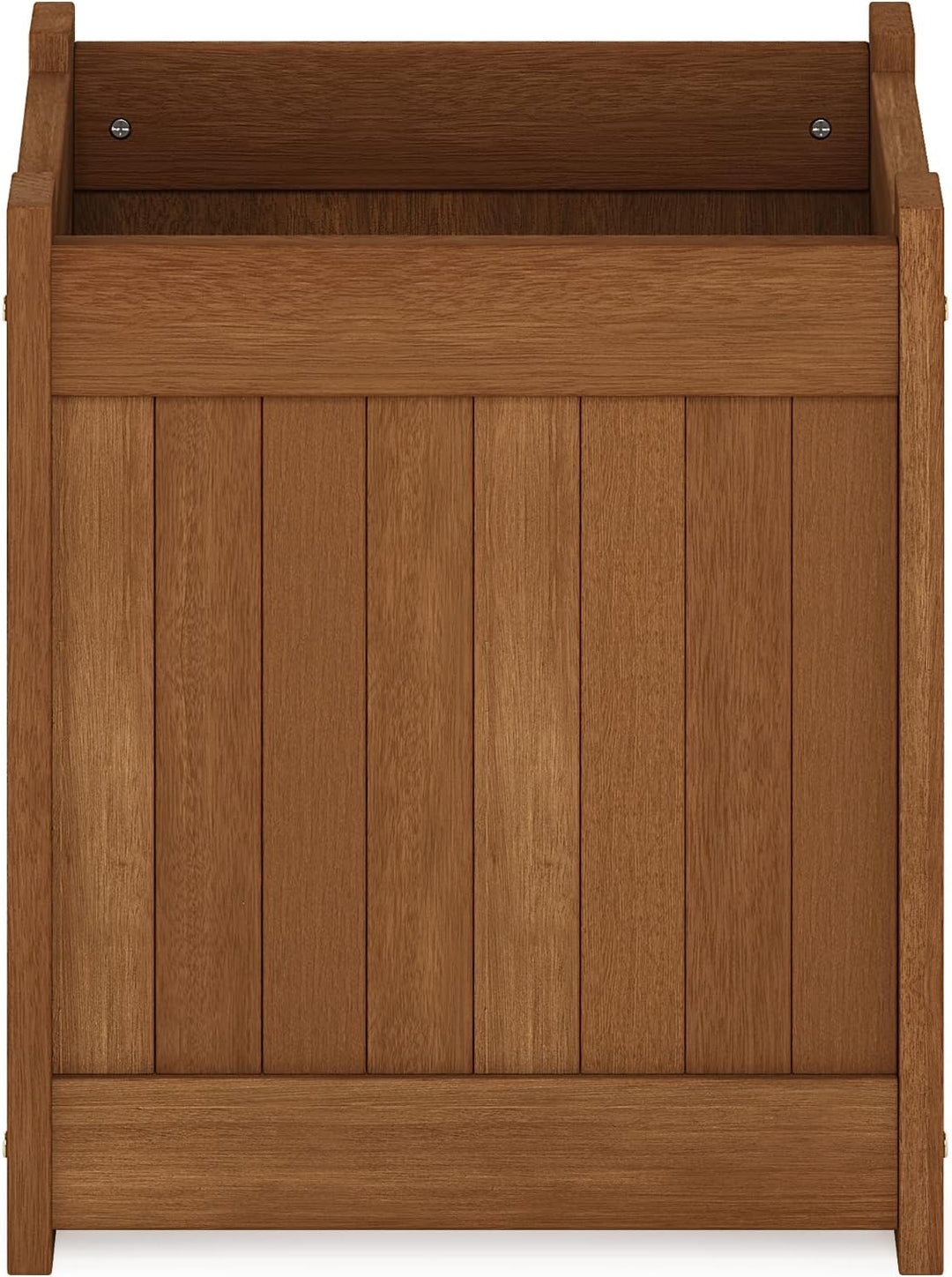 Furinno Tioman Blumenkasten in Teaköl, braun, 39,12 x 39,12 x 44,96 cm Garten, Garten