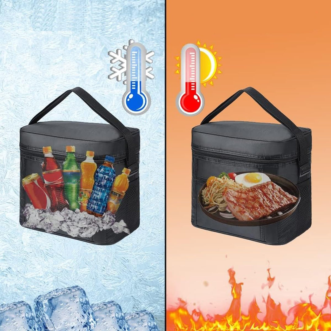 Kühltasche Faltbar, Kühltasche Picknicktasche Thermotasche Klein Lsoliertasche Lunch Tasche Eistasch
