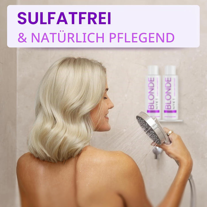 Blond Spülung SULPHATFREIES (500ml) Conditioner Blondiertes Haar Silber Conditioner Haare Für Graues