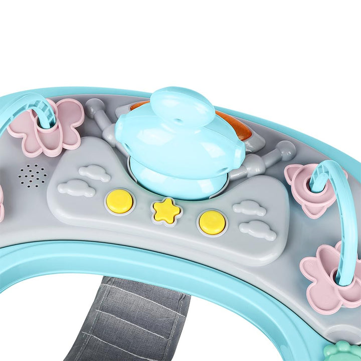 5-in-1 Lauflernhilfe für Babys, mit verstellbaren Höhen, Gehfrei Babywalker ab 6 Monate, bis zu 25 k