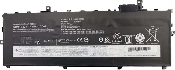 WYGUO 01AV430 SB10K97587 01AV431 SB10K97588 01AV494 SB10K97586 01AV429 SB10K97586 Laptop Batterie Er
