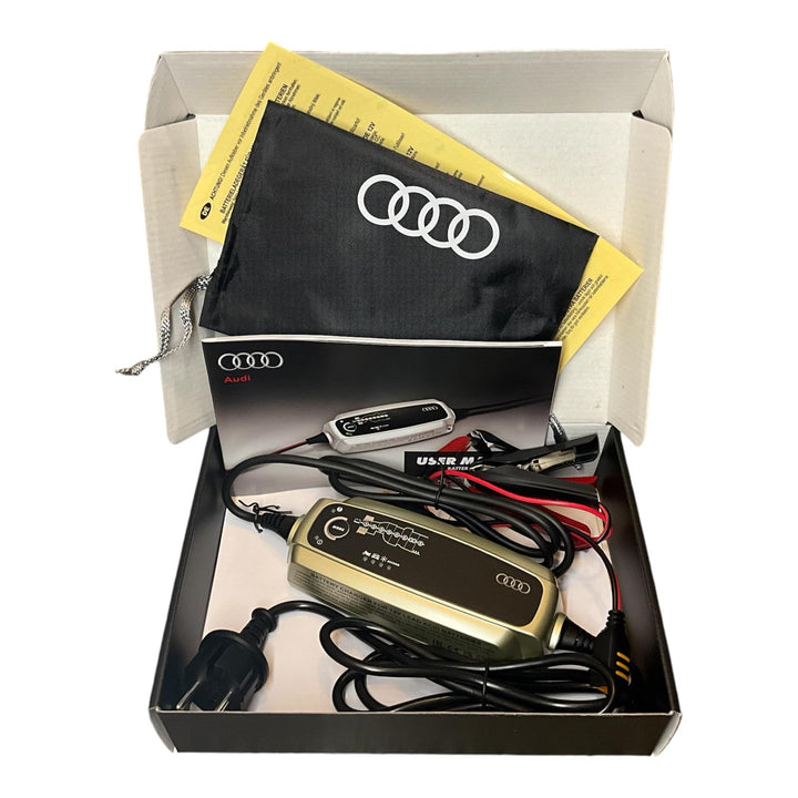 Audi 420093050C Batterieerhaltungsgerät mit Konturenstecker, 220 V-240 V, Gold