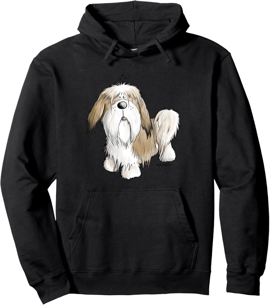 Happy Shih Tzu I Hunde Design Für Fans Der Hunderasse Pullover Hoodie