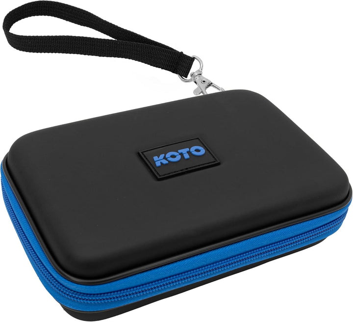 KOTO - Dartwallet Eva Medium Rot, Darttasche mit Reissverschluss, Dart Hülle, Dartkoffer, Darts Box