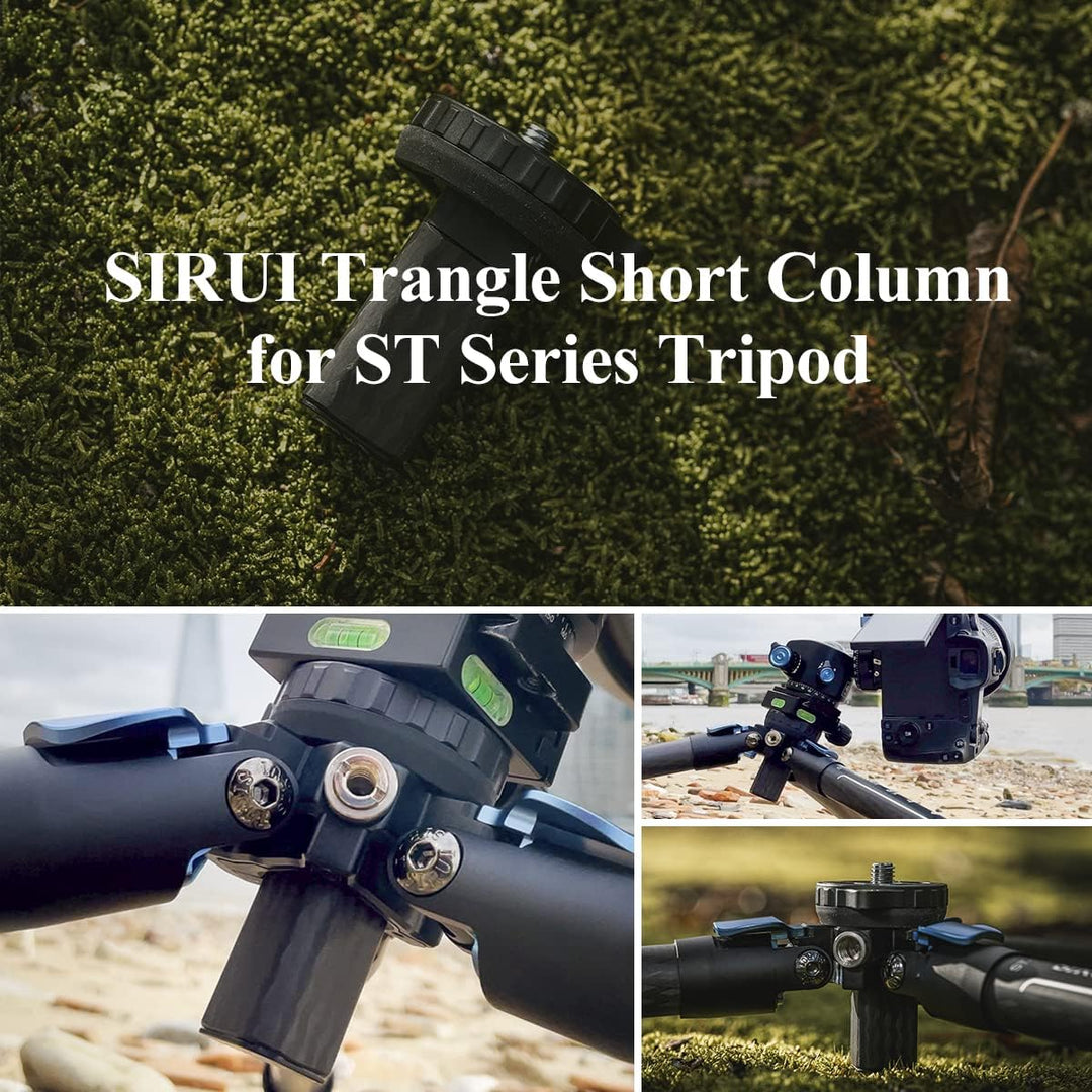 SIRUI ST-Z Kurze Mittelsäule, Kohlefaser-Säule für ST-Stative, Unterwinkelfotografie, Passend für SI