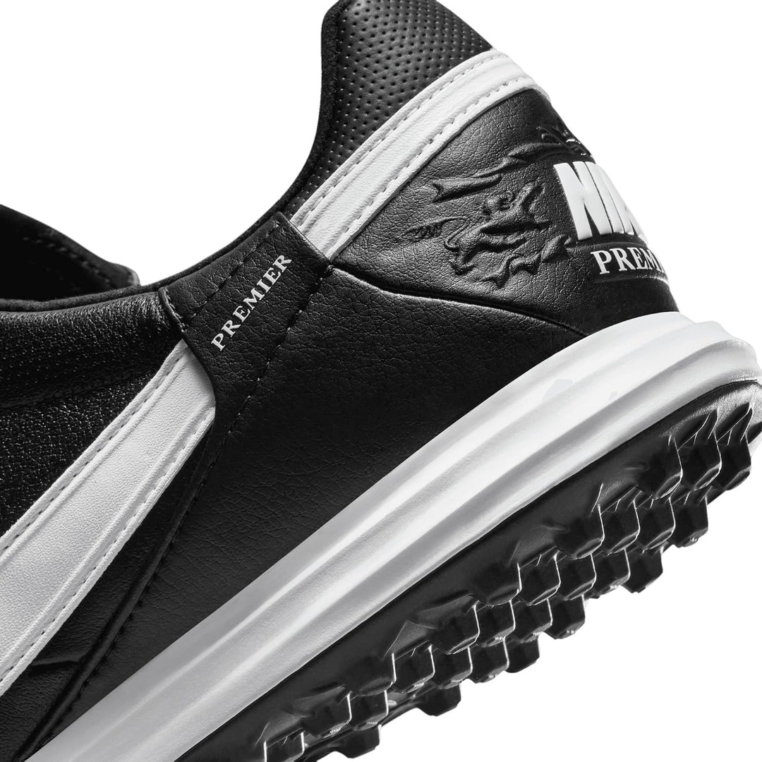 Nike Premier 3 FG Low-Top Fussballschuh, HM0265 36.5 EU Black White, 36.5 EU Black White