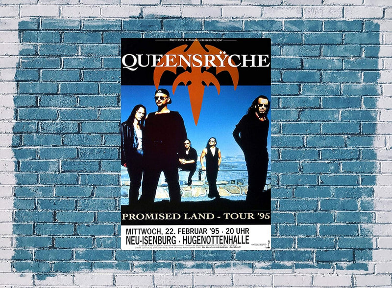 Queensryche - Promised Land, Neu-Isenburg & Frankfurt 1995 » Konzertplakat/Premium Poster | Live Kon