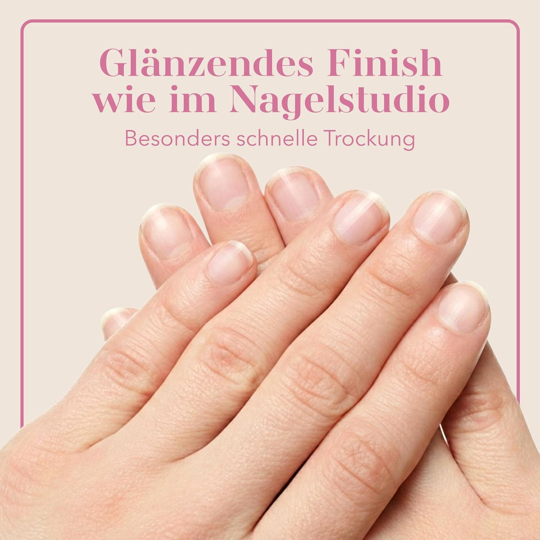 Emmi-Nail Keratin Repair Gloss 12ml - Pflegender Kur-Lack Nagelhärter - HEMA-frei, Lufttrocknend, Na