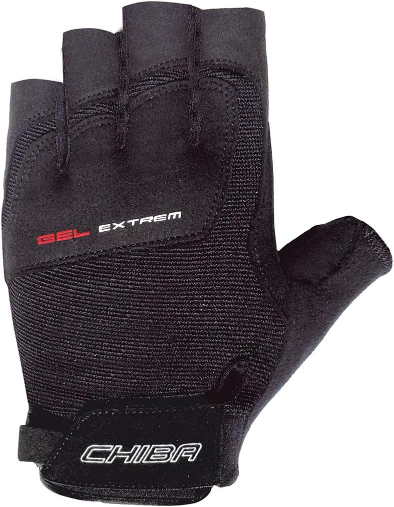 Chiba Erwachsene Handschuh Gel Extrem L Schwarz, L Schwarz