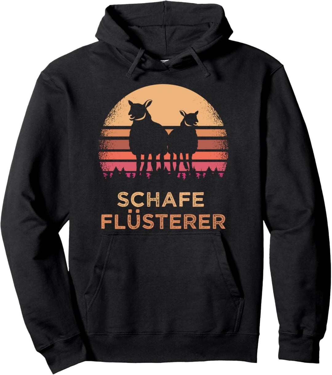 Schafe Flüsterer Landwirt Bauer Geschenk Spruch lustig Schaf Pullover Hoodie