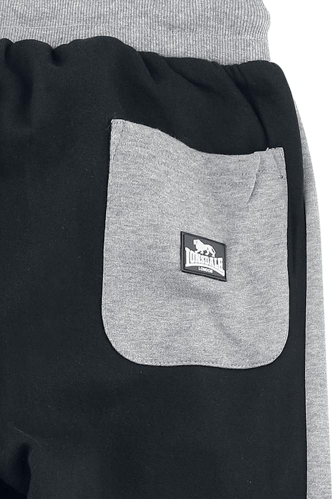 Lonsdale Herren Brocklehill Dress Pants XL Marl Grey/Black, XL Marl Grey/Black