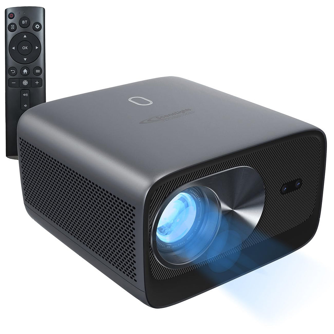 Beamer natve 4K: WLAN-LED-Beamer mit nativer 4K-UHD-Auflösung, 12.000 lm, 600 ANSI (Projektor, für S