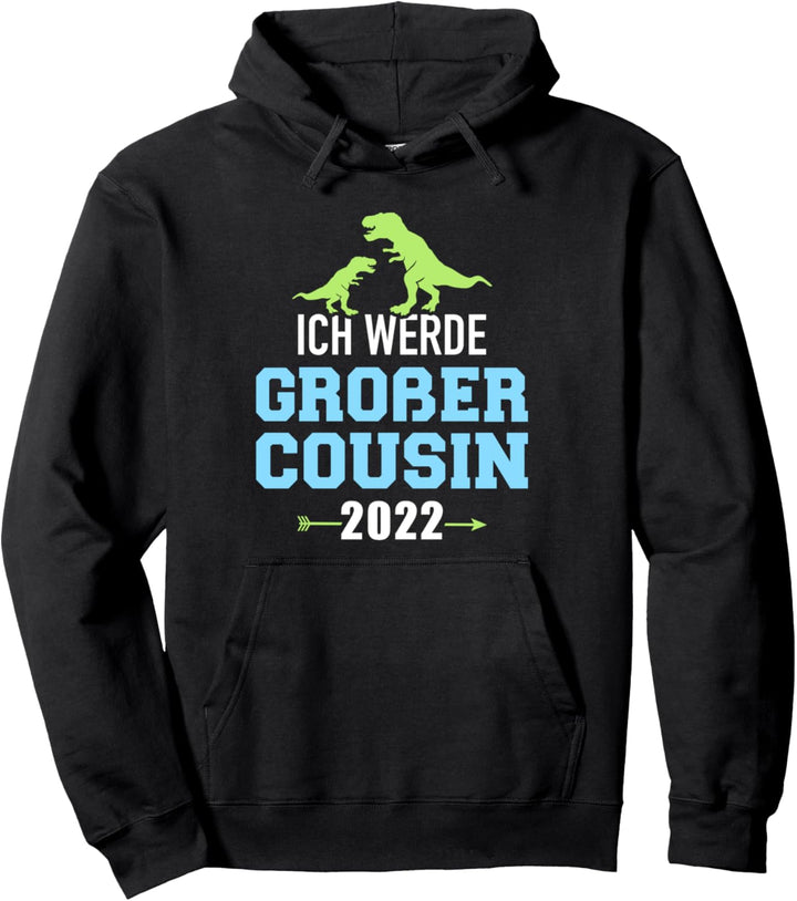 Ich werde grosser Cousin 2022 Schwangerschaft verkünden Pullover Hoodie