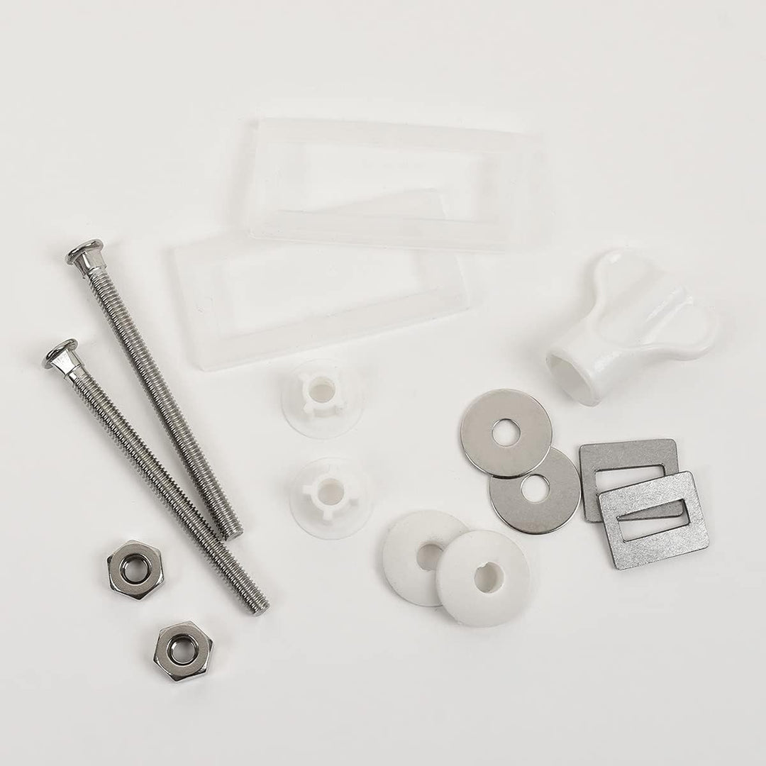 WC Sitz Doppelte Absenkautomatik Toilettendeckel mit Absenkautomatik Toilettensitz passend für alle
