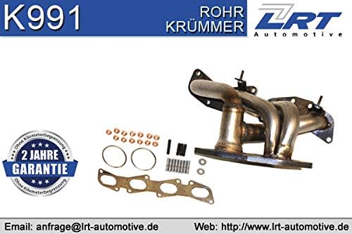 LRT K991 Krümmer, Abgasanlage