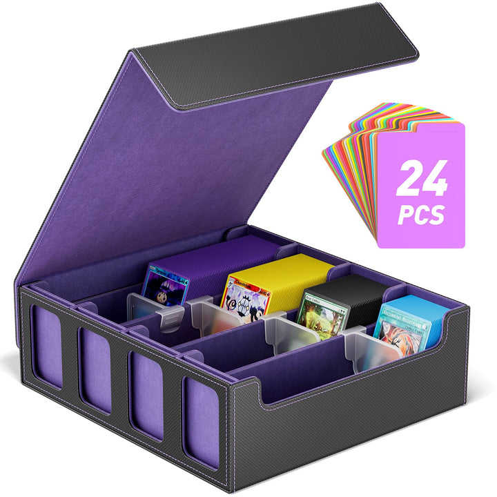 Hot Bee MTG Deck Box, Karten Aufbewahrungsbox für 2400 Karten, TCG Box, MTG Commander Deck Box, Samm