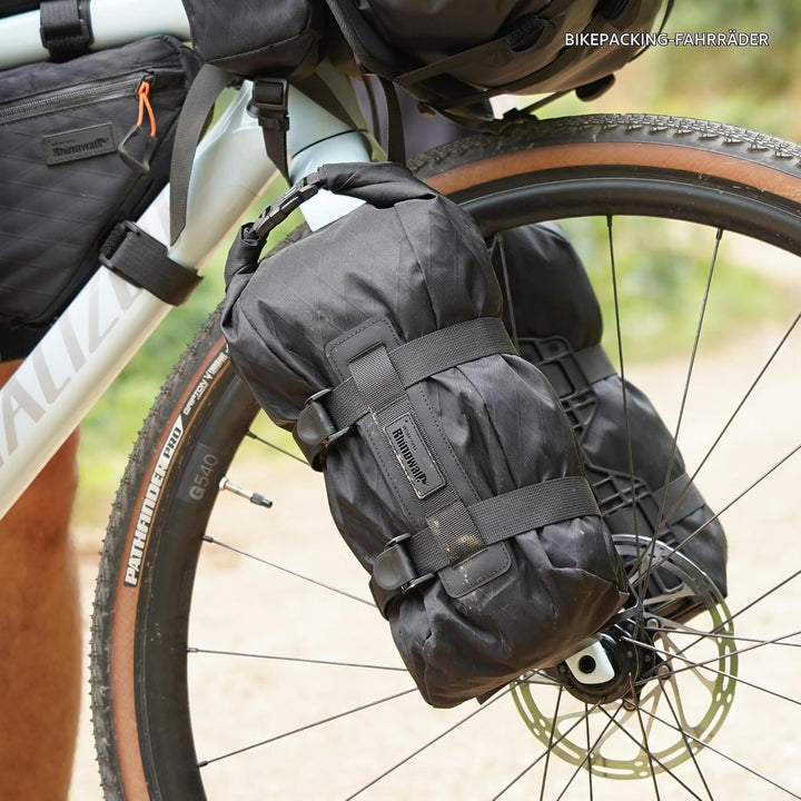 Rhinowalk Fahrrad-Vordergabeltasche, wasserdichte Fahrrad-Gepäcktasche, Satteltasche, Gabeltasche, G