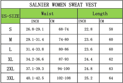 Damen Sauna Effekt Anzug Taille Trainer Weste Zipper Abnehmen Neopren Korsett Fitness Shapewear Komp