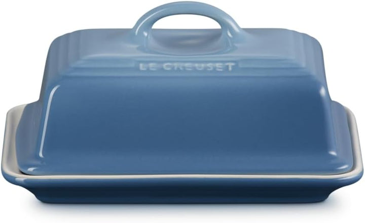 Le Creuset Butterdose aus Steinzeug, 900 g, 17 x 12.5 x 9 cm, Chambray, 70837174340000