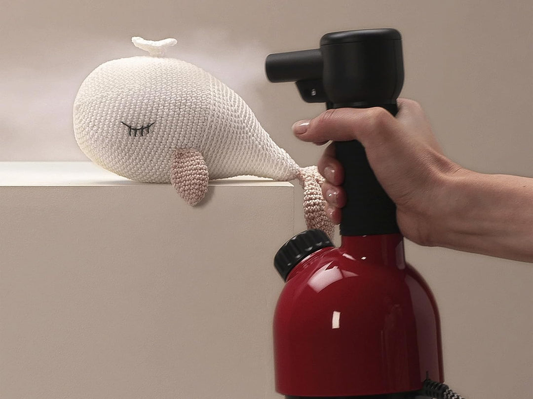 Laurastar IGGI Travel Edition Tragbarer Dampfglätter – Kompakter Handsteamer zum Glätten & Auffrisch