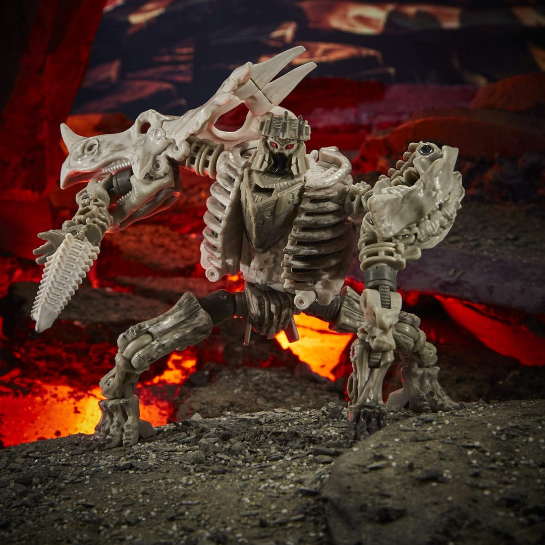 Transformers Toys Generations War for Cybertron: Kingdom Deluxe WFC-K15 Ractonit-Fossilizer-Action-F