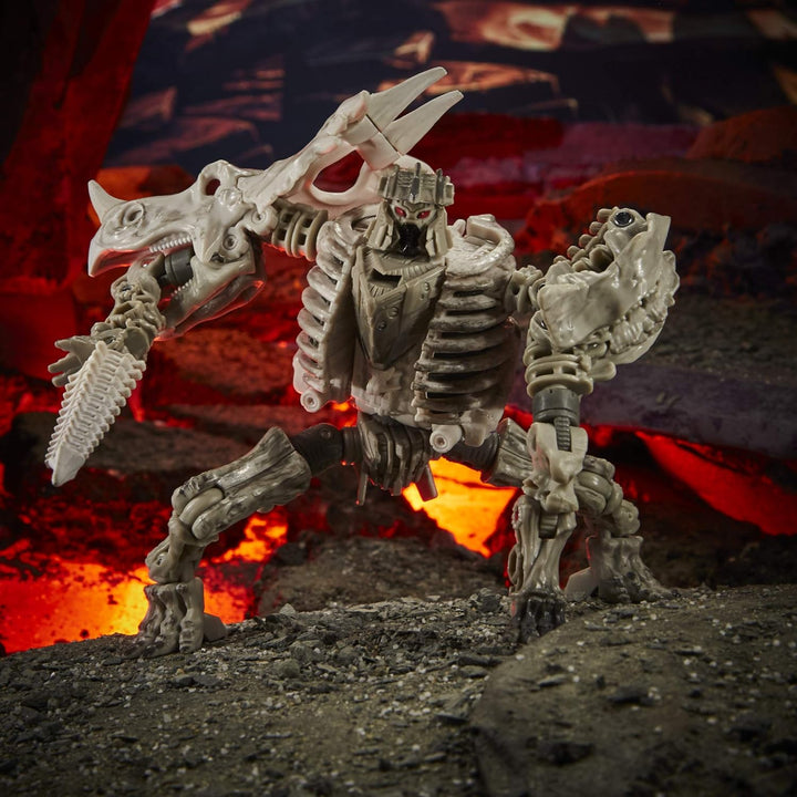 Transformers Toys Generations War for Cybertron: Kingdom Deluxe WFC-K15 Ractonit-Fossilizer-Action-F