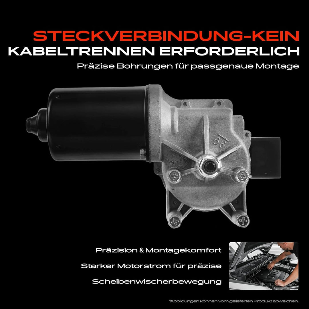 Wischermotor Scheibenwischermotor Vorne für Jumpy Scudo Expert 1.6L 2.0L 2000-2016 6405GE