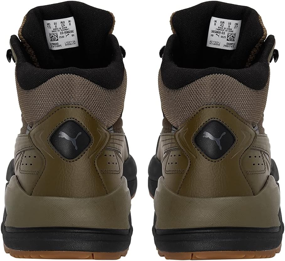 PUMA Unisex X-ray Speed Mid WTR Leichtathletik-Schuh 36 EU Olivgrün Deep Olive, 36 EU Olivgrün Deep