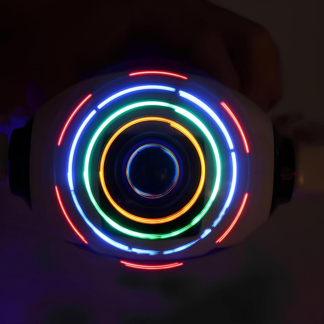 Spielzeugroboter mit Lichtern und Klängen, Tanz spielt und leuchtet Roboter, gehen mit Lichtern und