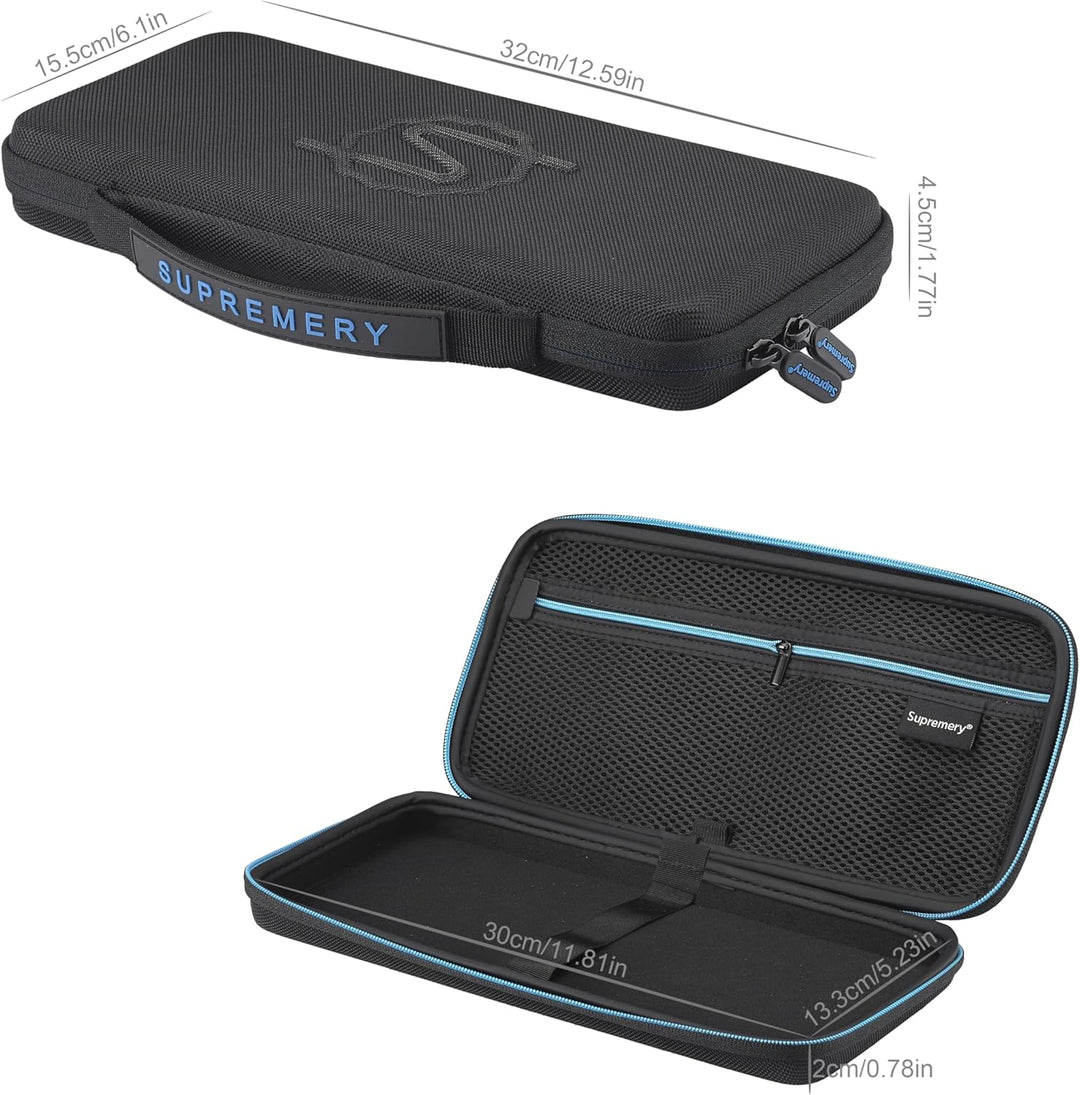 Tasche kompatibel mit Logitech MX Keys Mini Kabellose Tastatur – Hartschalen Case Hülle mit Innenorg