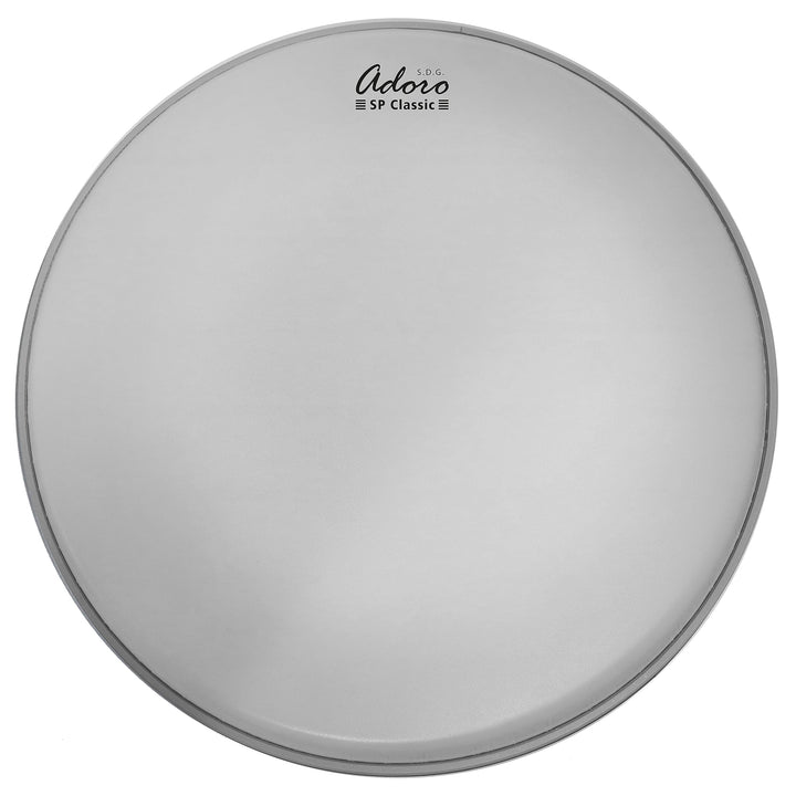 8“ Adoro SP-Classic Coated Schlagzeugfell aufgeraut weiss 8", 8"
