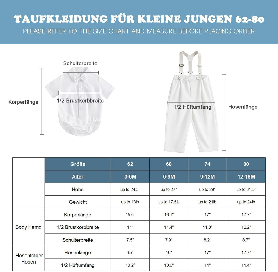Booulfi Baby Kleidung Jungen 0-12 Monate Strampler Neugeborene Body Langarm Overall Winter Baby Erst