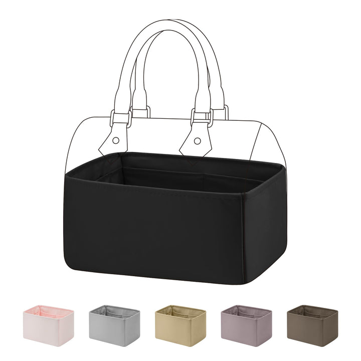 DGAZ Handtaschen Organizer Einsatz, Seide Handtaschenorganisator für LV Speedy Nano/20/25/30/35/40/4